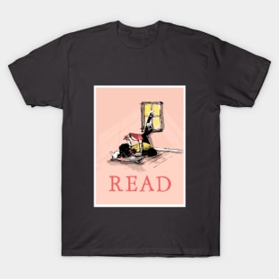 Girl Reading in the Morning Light T-Shirt